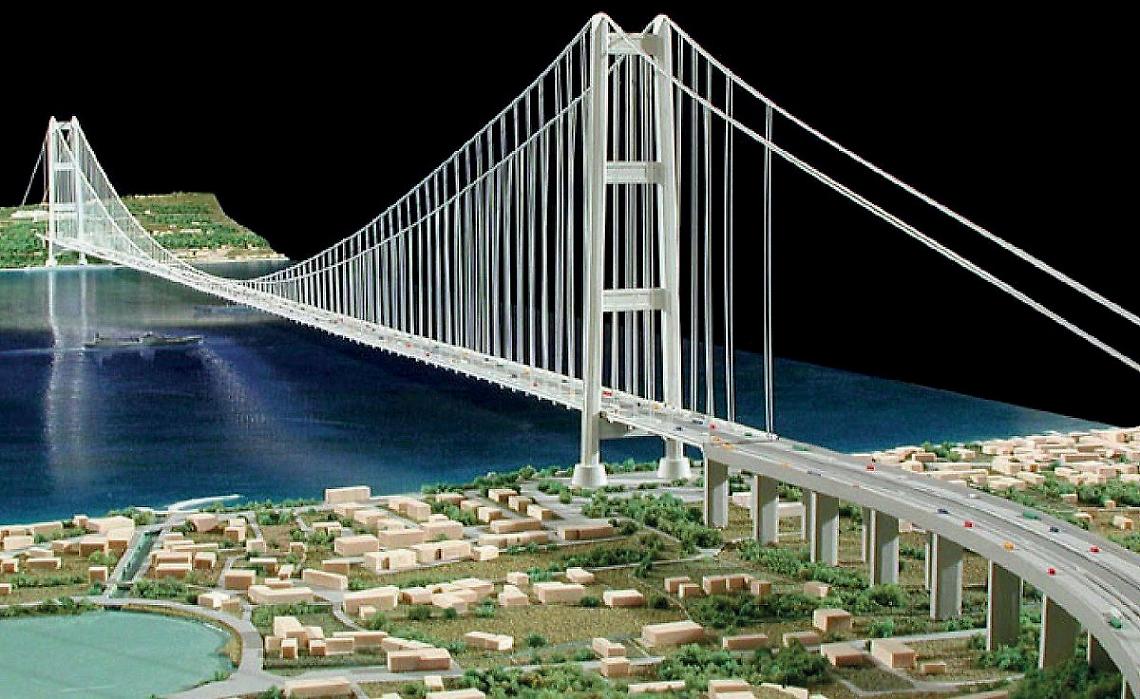 Il ponte sullo stretto di Messina