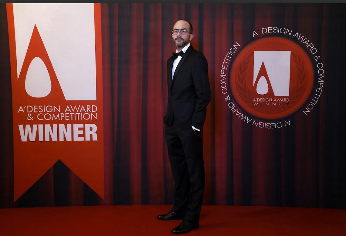 Giuliano Ricciardi (foto A' design award & competition)