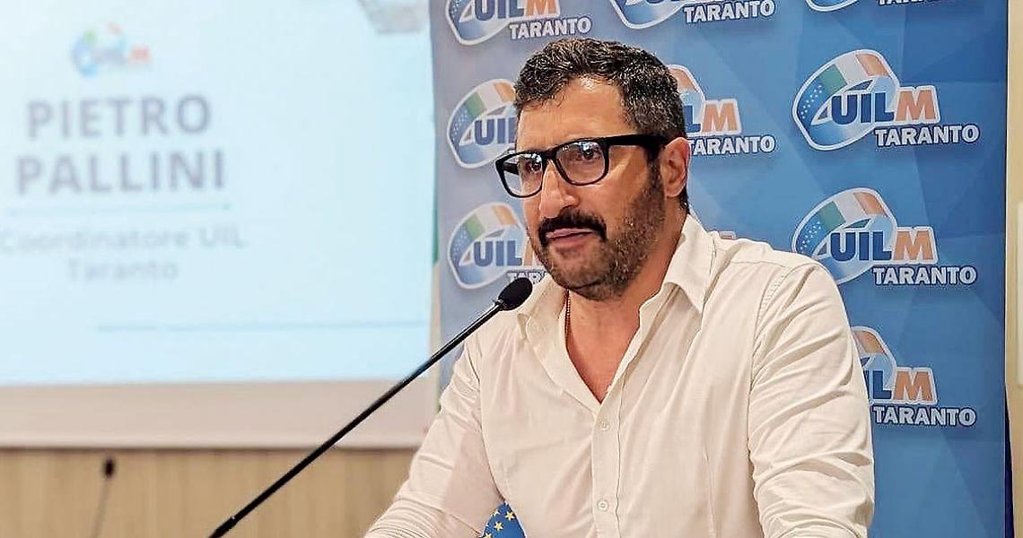 Pietro Pallini, coordinatore generale della Uil Taranto