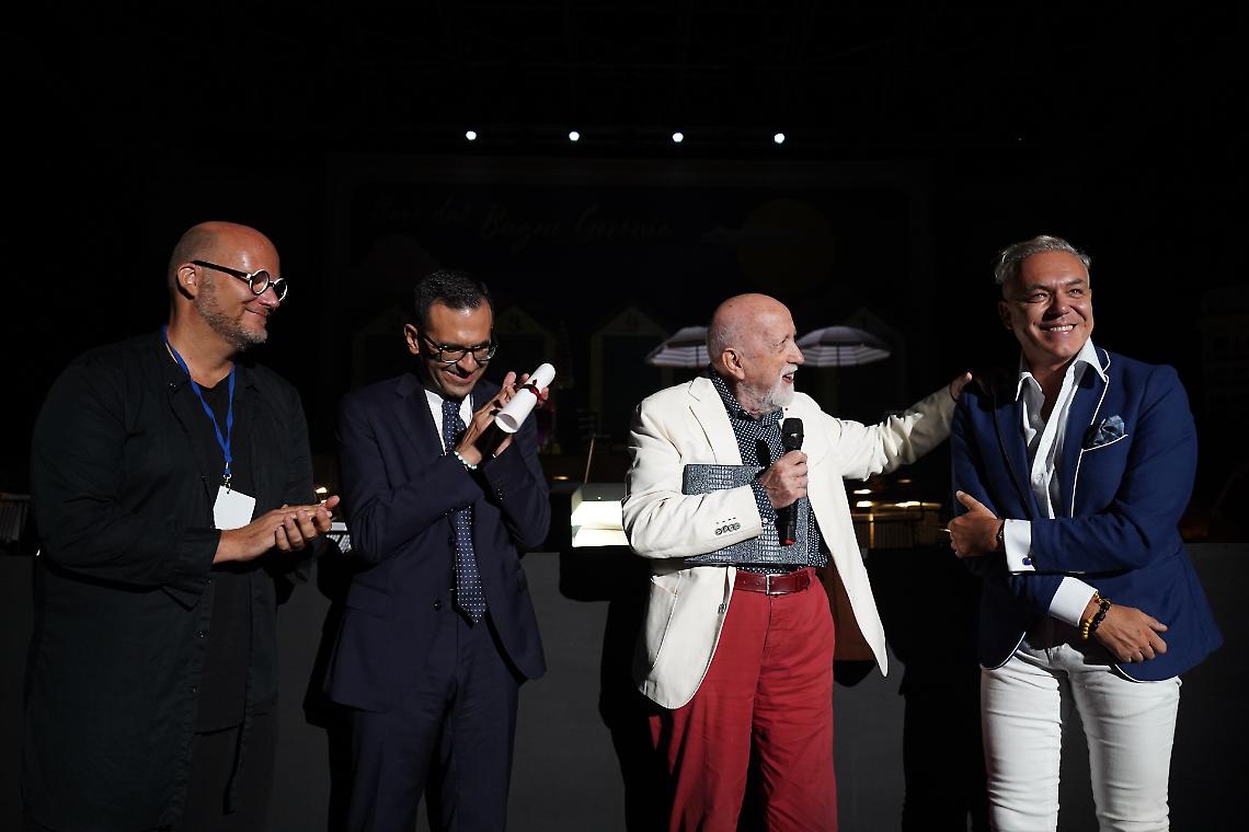 La premiazione di Pier Luigi Pizzi