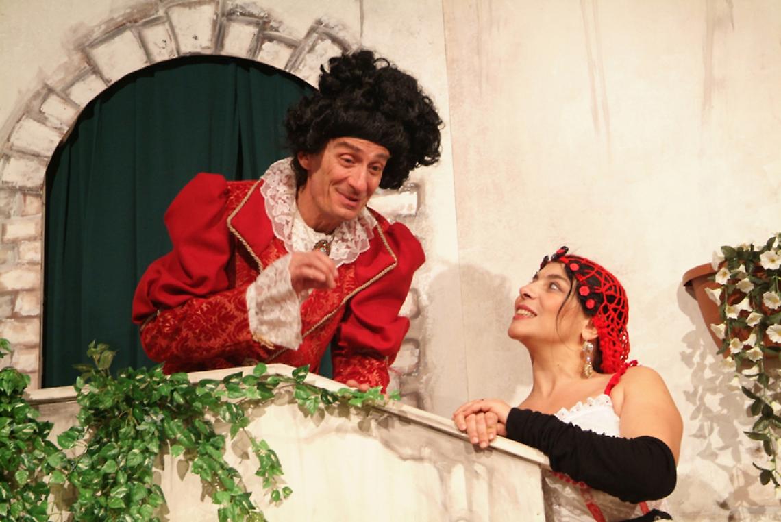  Tiziana Schiavarelli e Dante Marmone in una foto di scena
