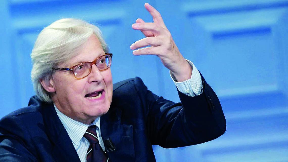 Vittorio Sgarbi, noto critico d'arte