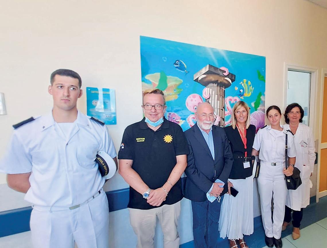 Nel reparto di pediatria del Ss. Annunziata torna &ldquo;Ospedali Dipinti&rdquo;