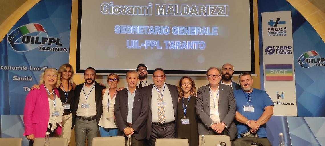 Il Congresso Straordinario Provinciale della UIL FPL Taranto