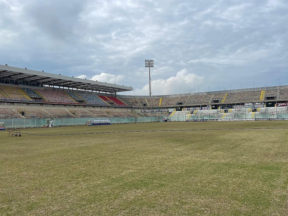 Lo stadio Iacovone