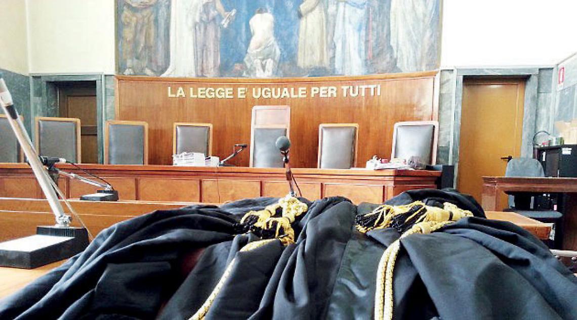 Un'aula di Tribunale