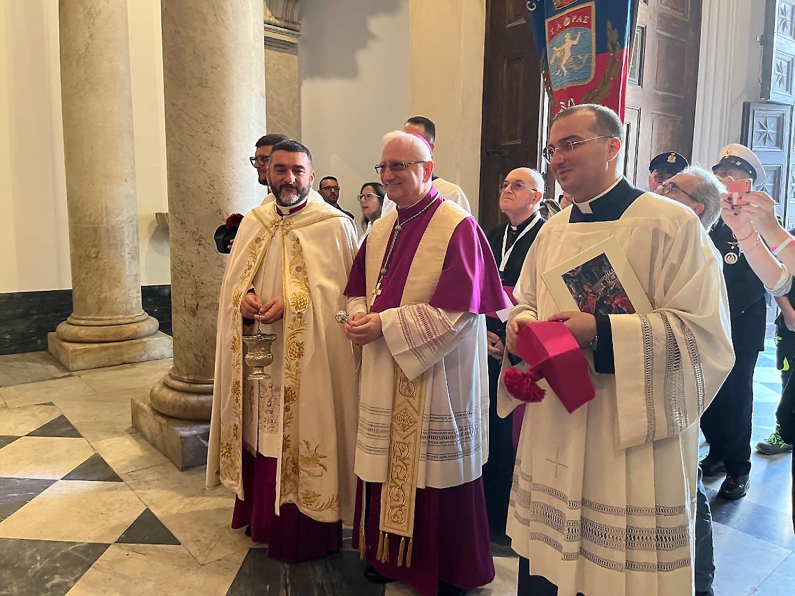 L'ingresso in Cattedrale di monsignor Ciro Miniero