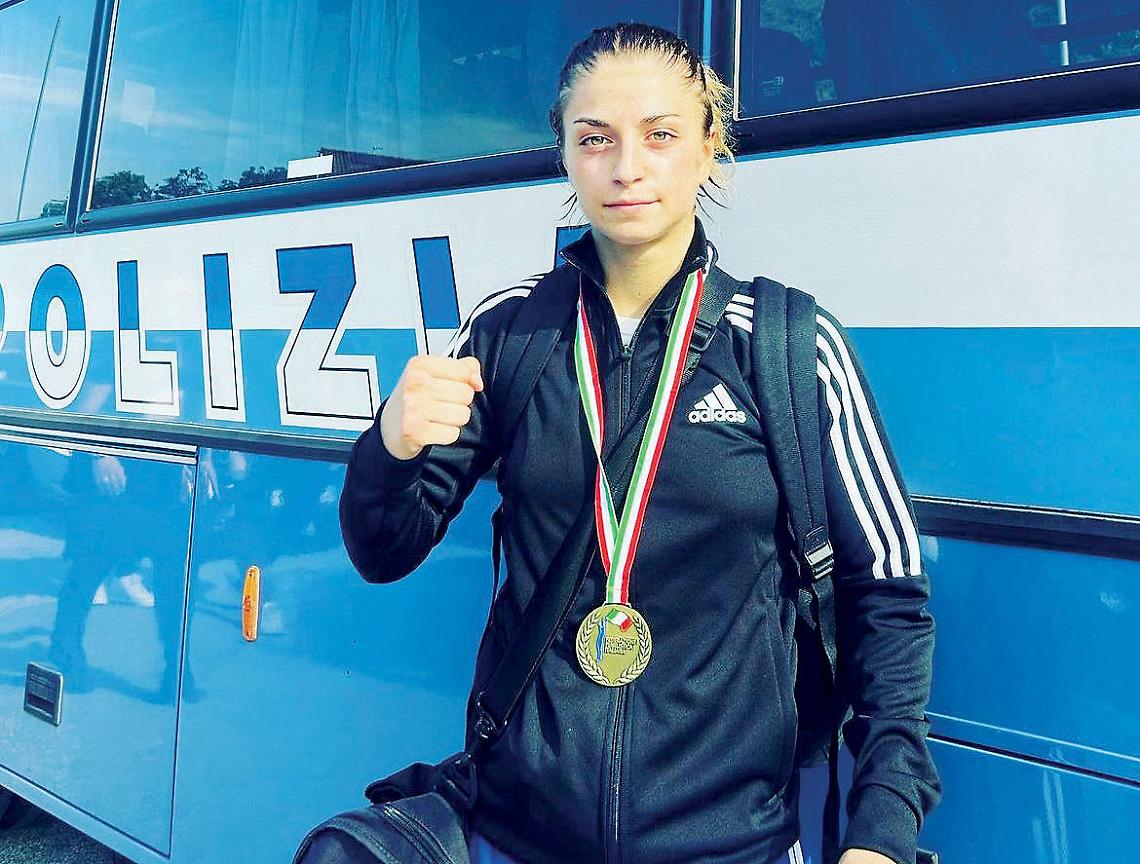 Medaglia di bronzo per l'élite 60 kg Angelica Semeraro 
