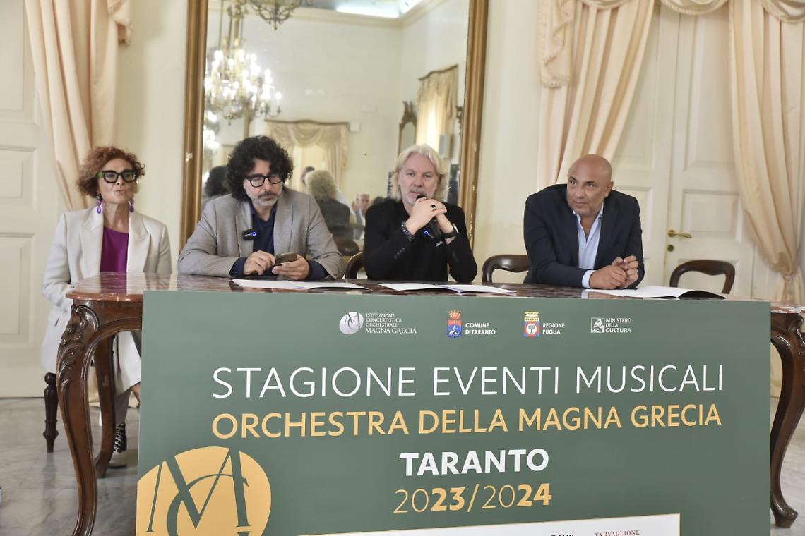 La presentazione della stagione dell'Orchestra della Magna Grecia