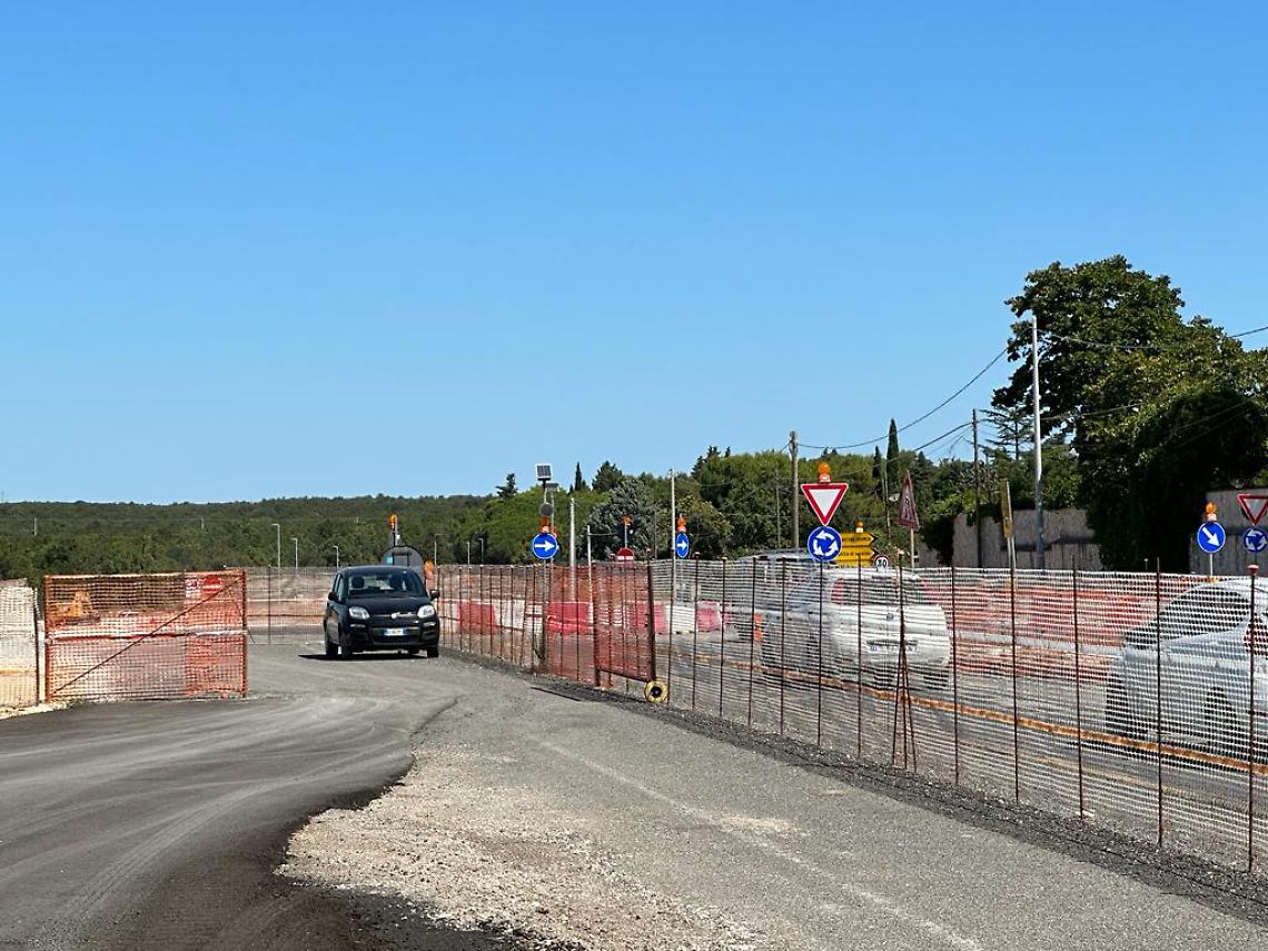 Il cantiere della 172