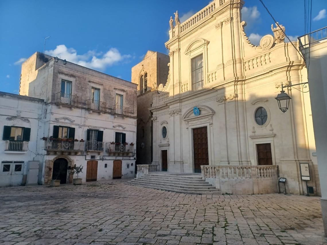 Uno scorcio del centro storico di Castellaneta