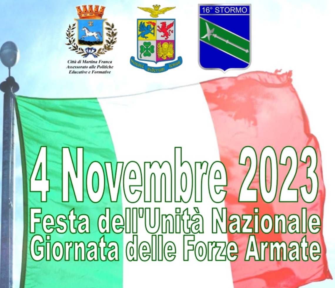 Il 4 novembre si celebra la Festa dell’Unità nazionale e Giornata delle Forze Armate 