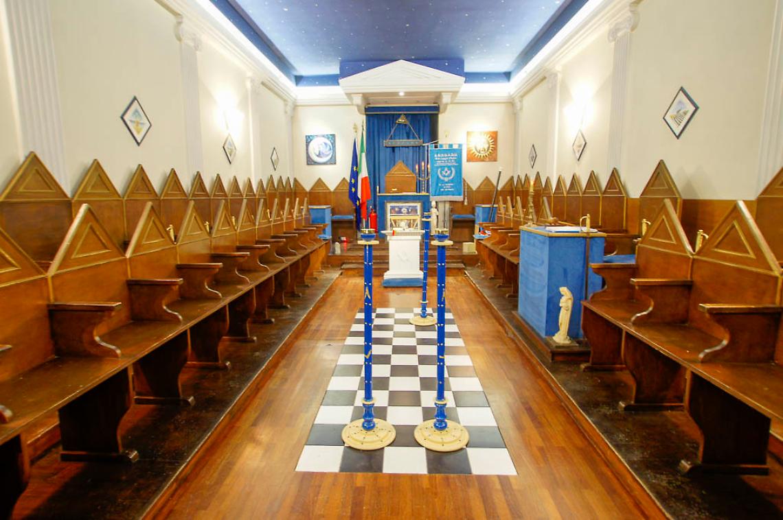 Un tempio massonico