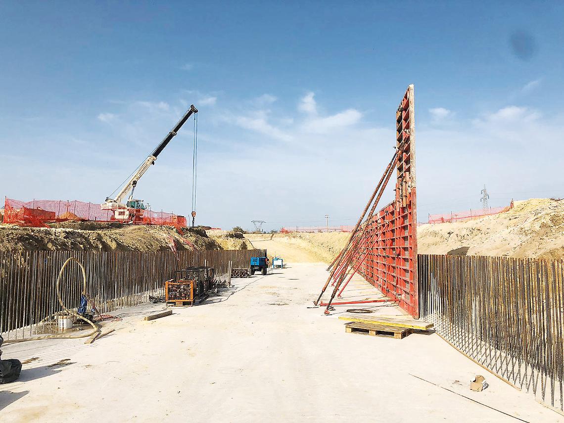 Cantiere Tangenziale Sud