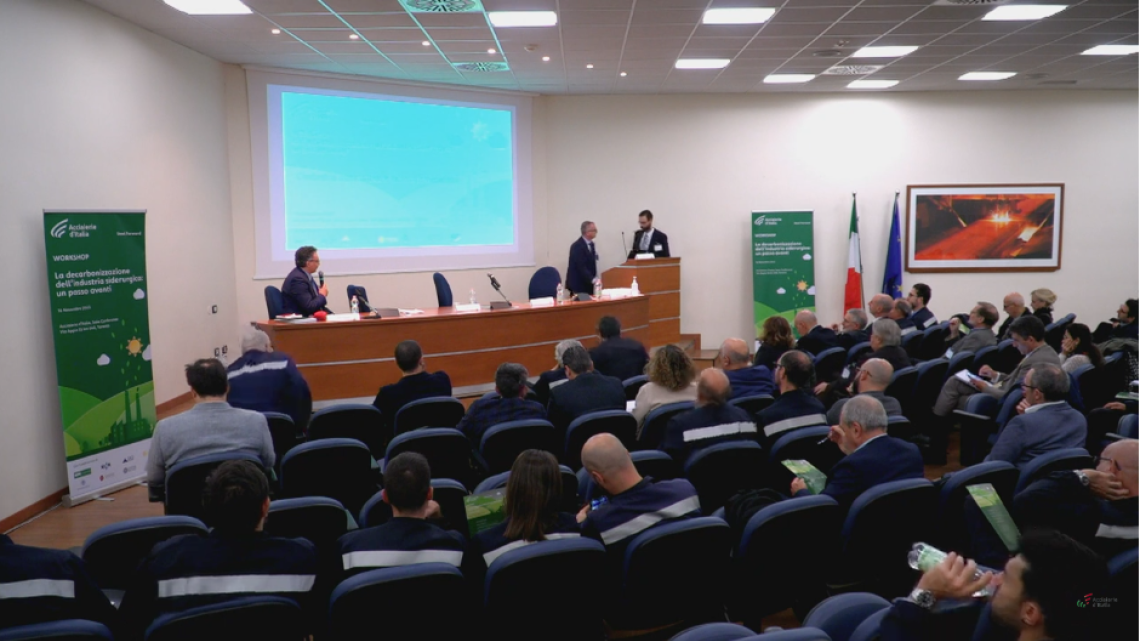 Il workshop all'ex Ilva