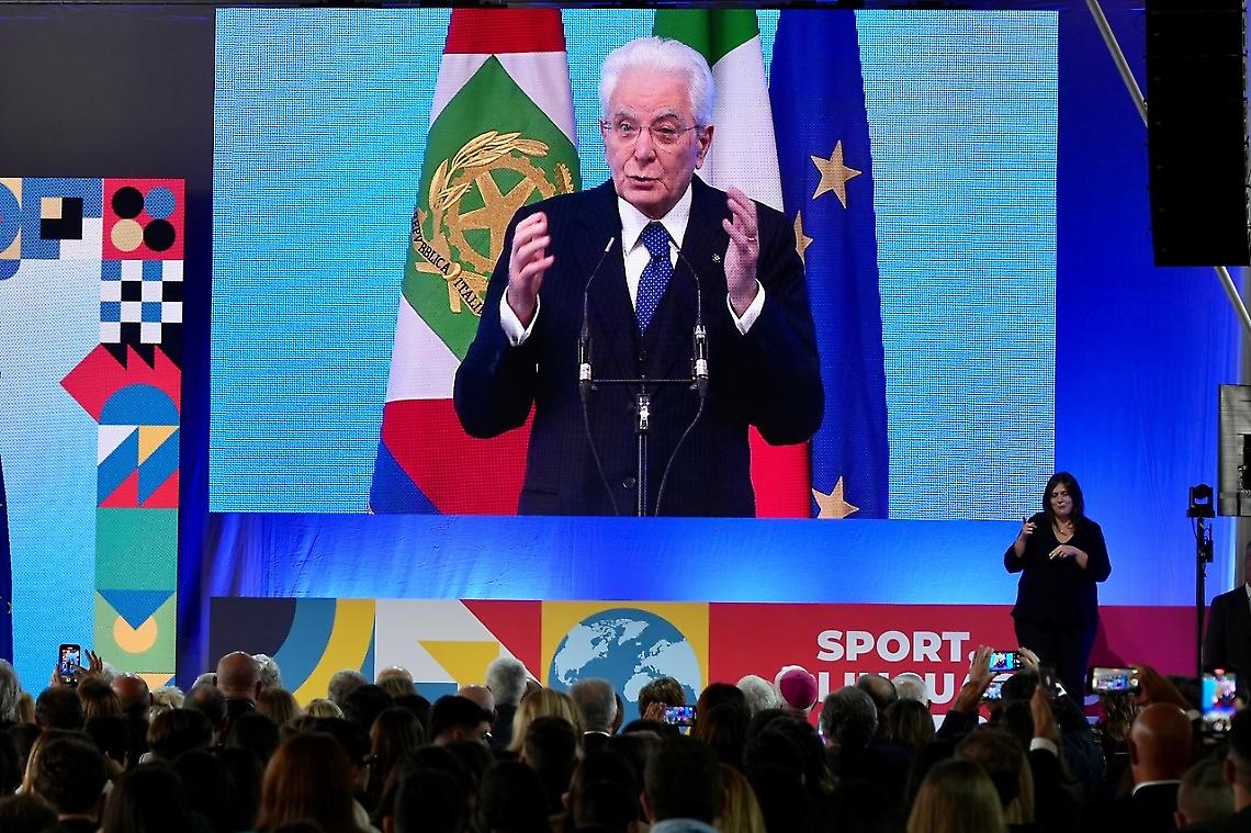 Il presidente della Repubblica, Sergio Mattarella, a Taranto per l'inaugurazione del Festival della Cultura Paralimpica
