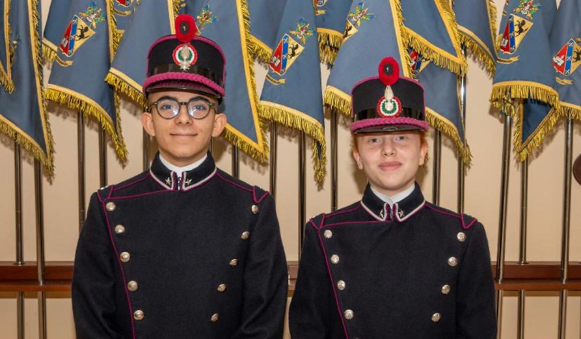 I due allievi salentini della Nunziatella