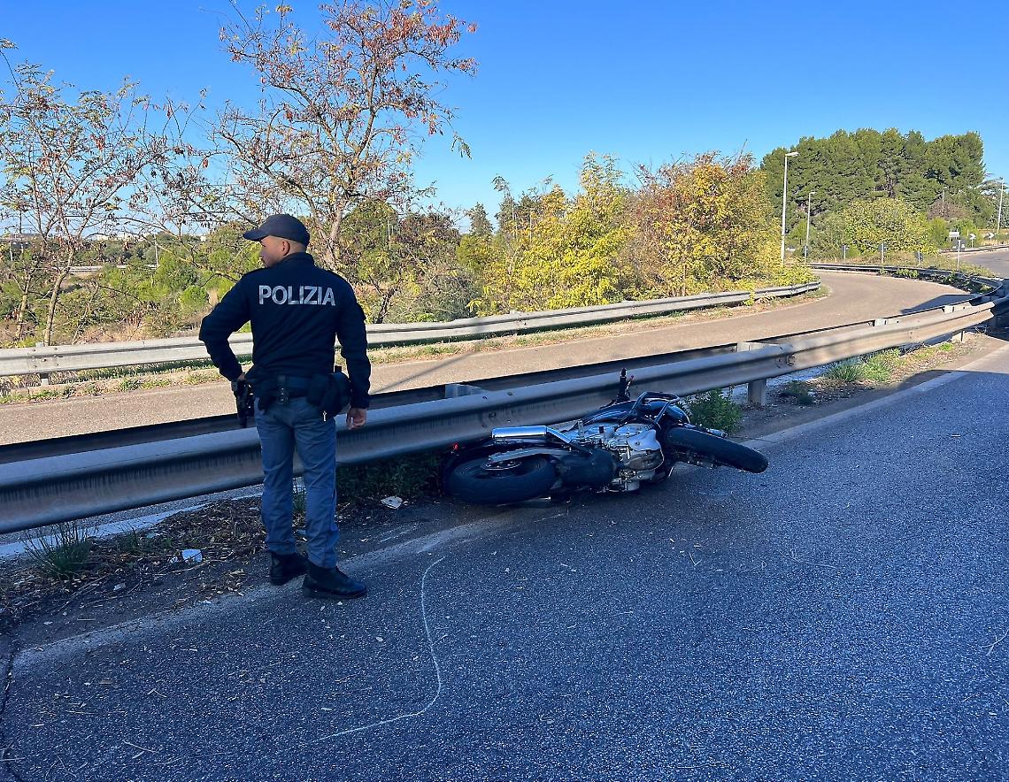 Il luogo dell'incidente (foto Francesco Manfuso)