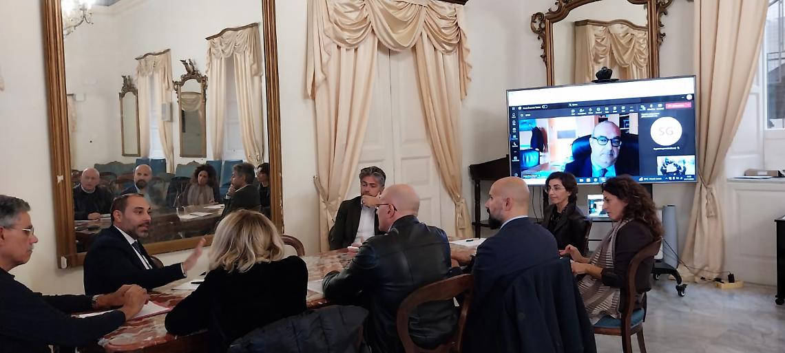 Il tavolo di lavoro per i fondi Jtf