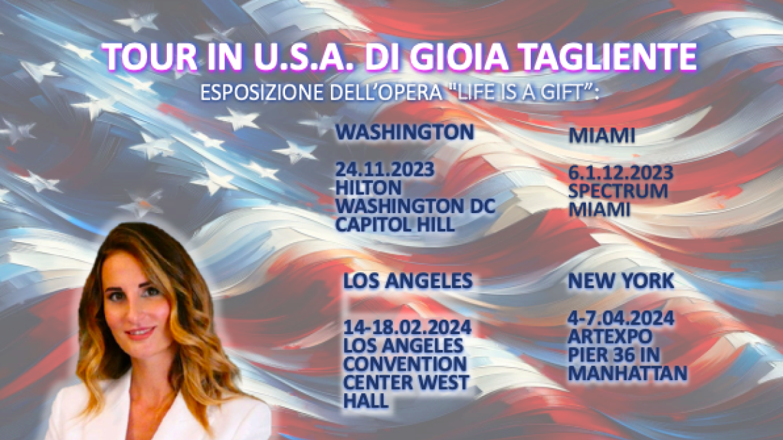 L'artista tarantina Gioia Tagliente