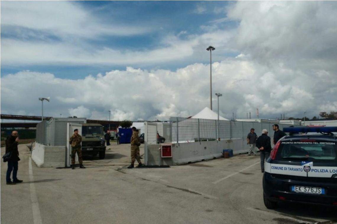 L'hotspot di Taranto - Foto di repertorio