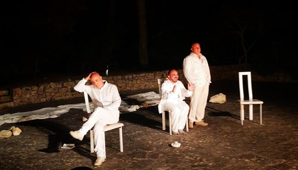 "La vita felice": una foto di scena
