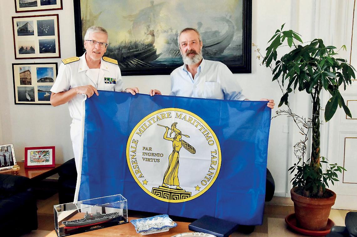 A destra Francesco Bruno