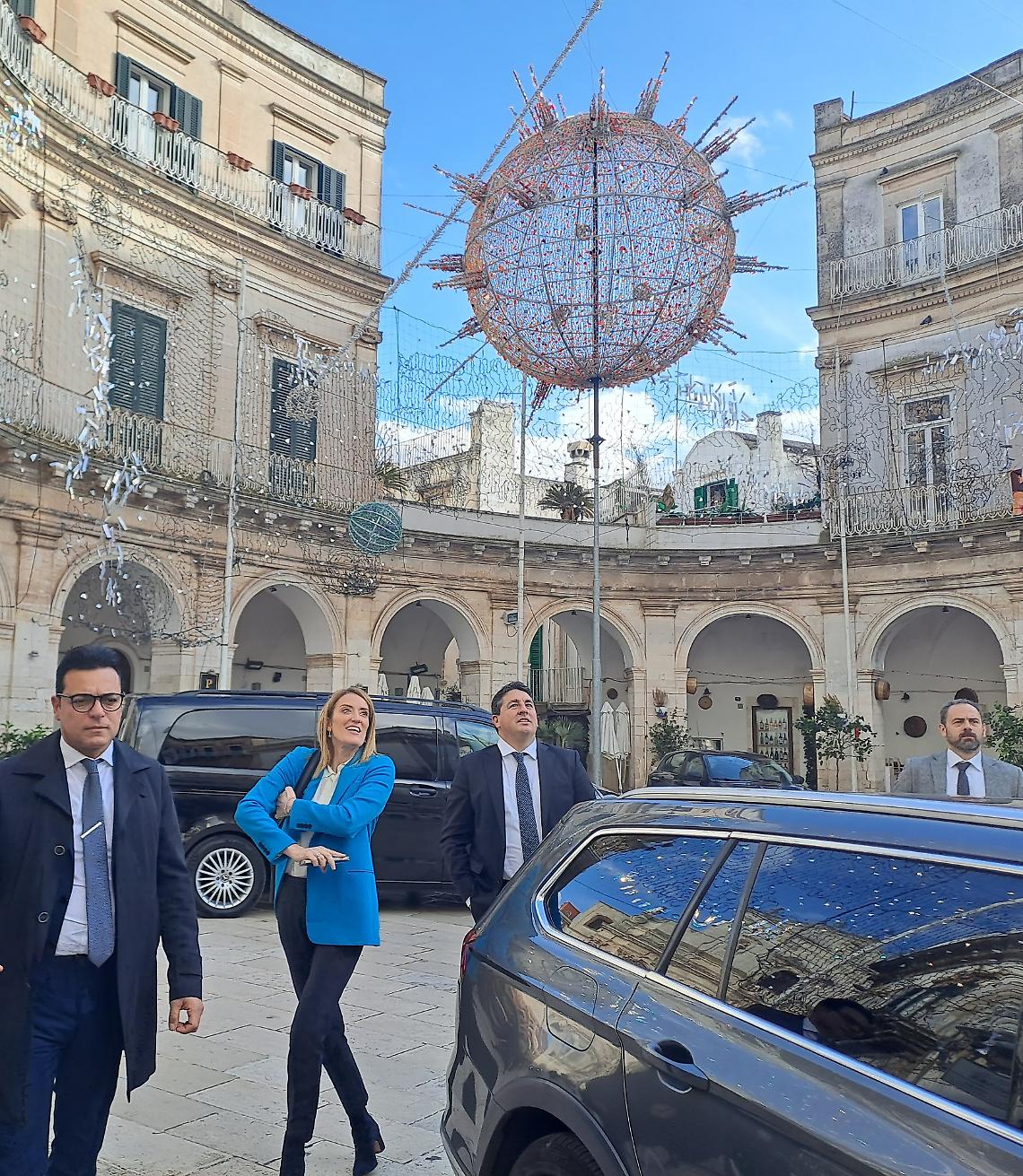 Roberta Metsola a Martina Franca