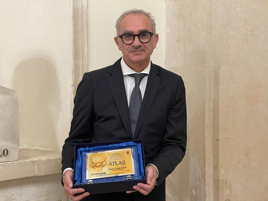 A Luigi Riso il Premio "Atlas - Il Titano"