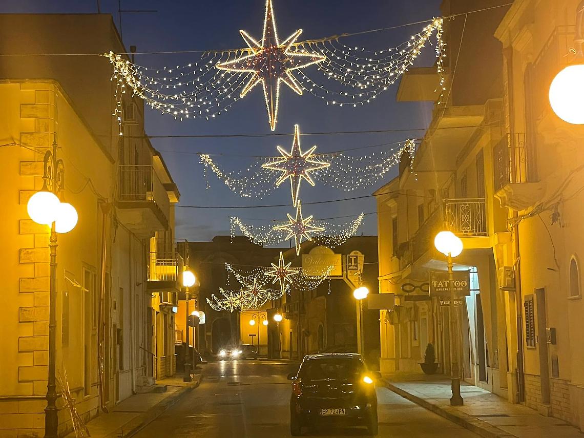 Luminarie a Leporano