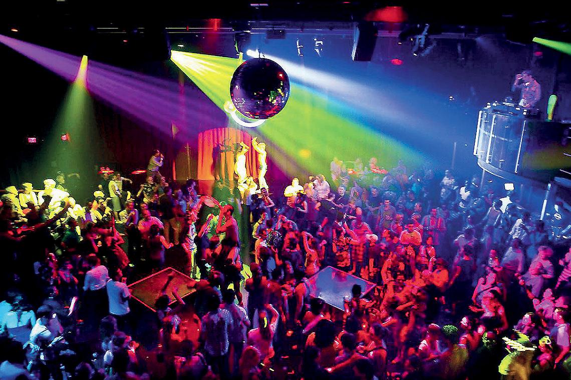 Una discoteca - archivio