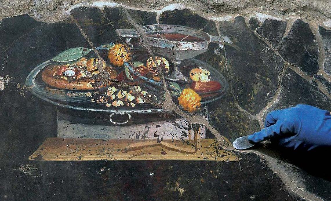 La "pizza" nell'antichità