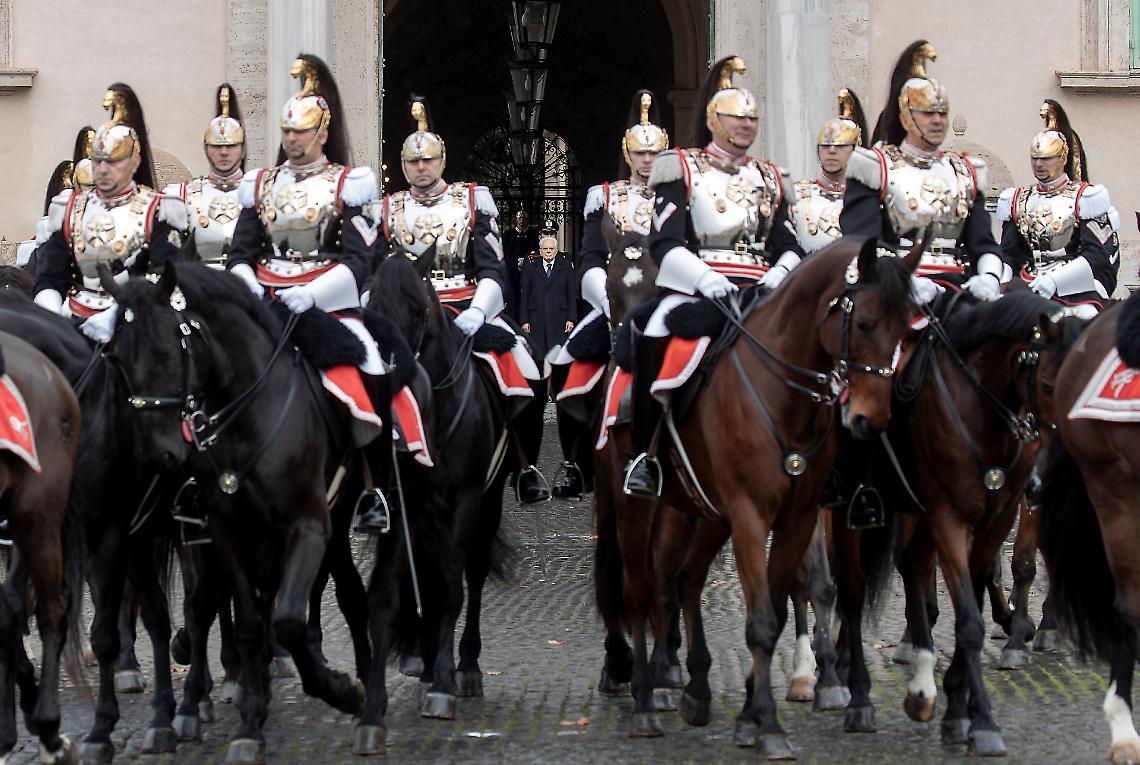 Cavalli murgesi alla Festa del Tricolore