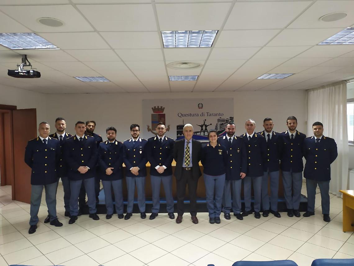 Nuovi arrivi in Questura