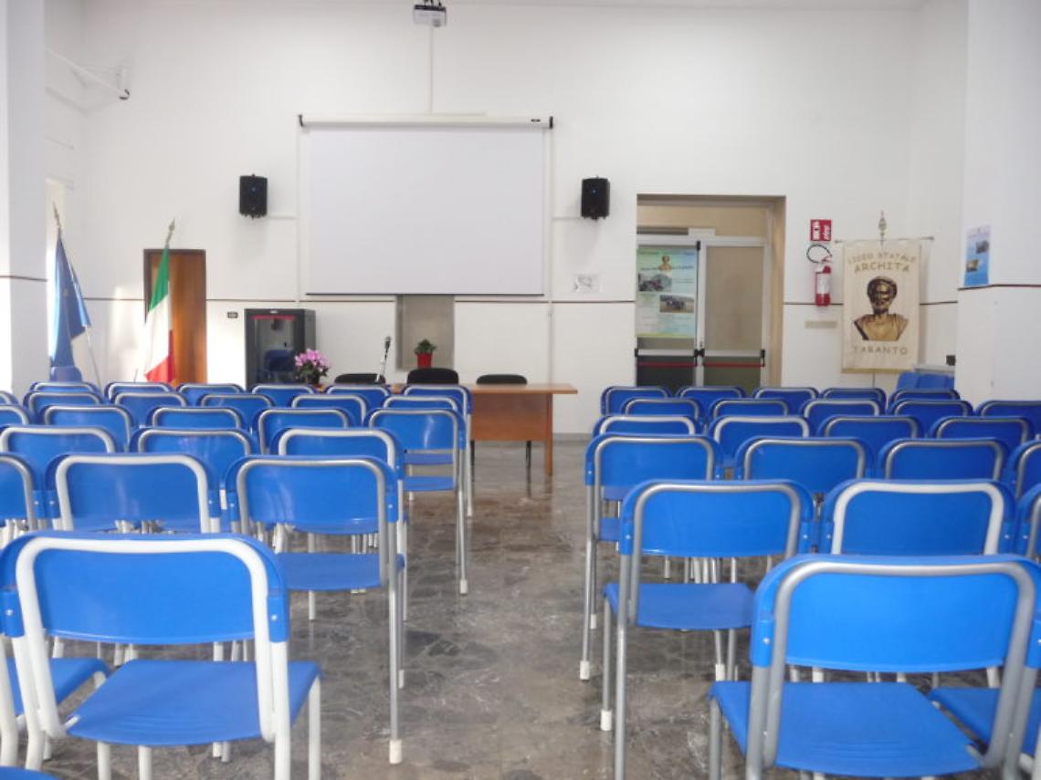 Aula magna del Liceo Archita