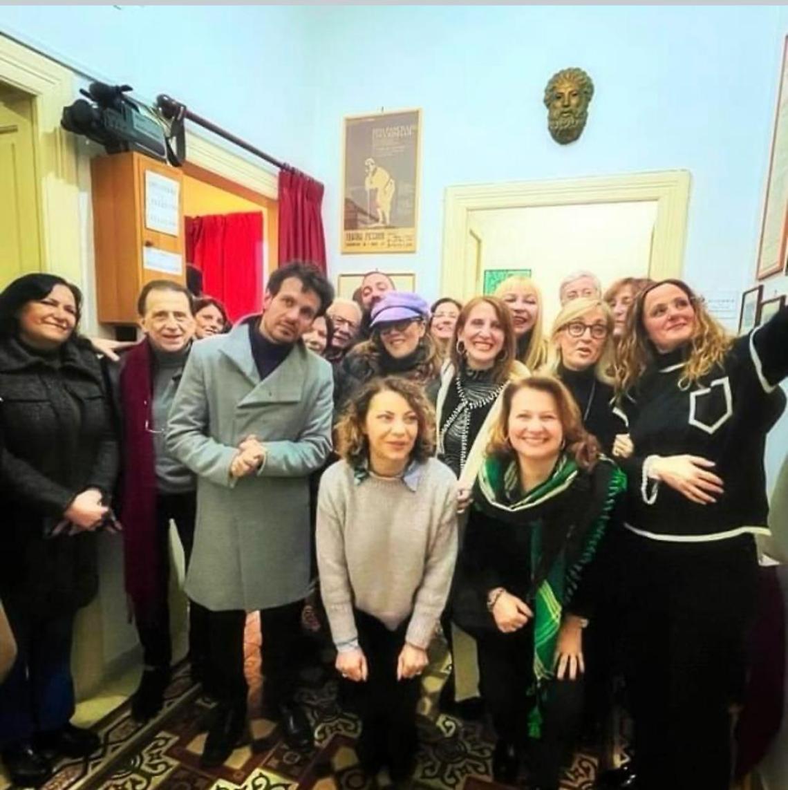 L’incontro con il gruppo poetico “L’isola di Gary” presso  il “Teatro l’eccezione”