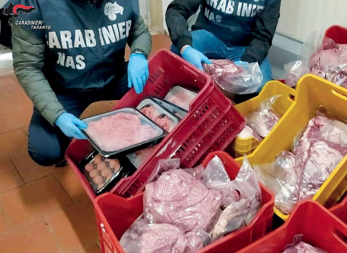 Controlli dei carabinieri del Nas di Taranto