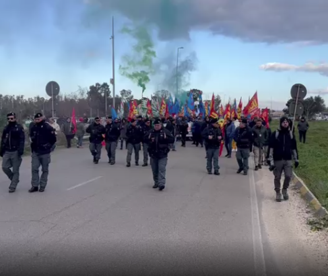 Un momento della manifestazione