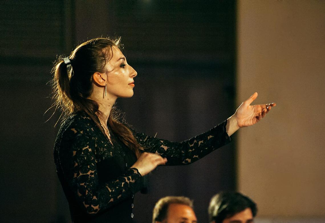 Mimma Campanale, direttore d'orchestra