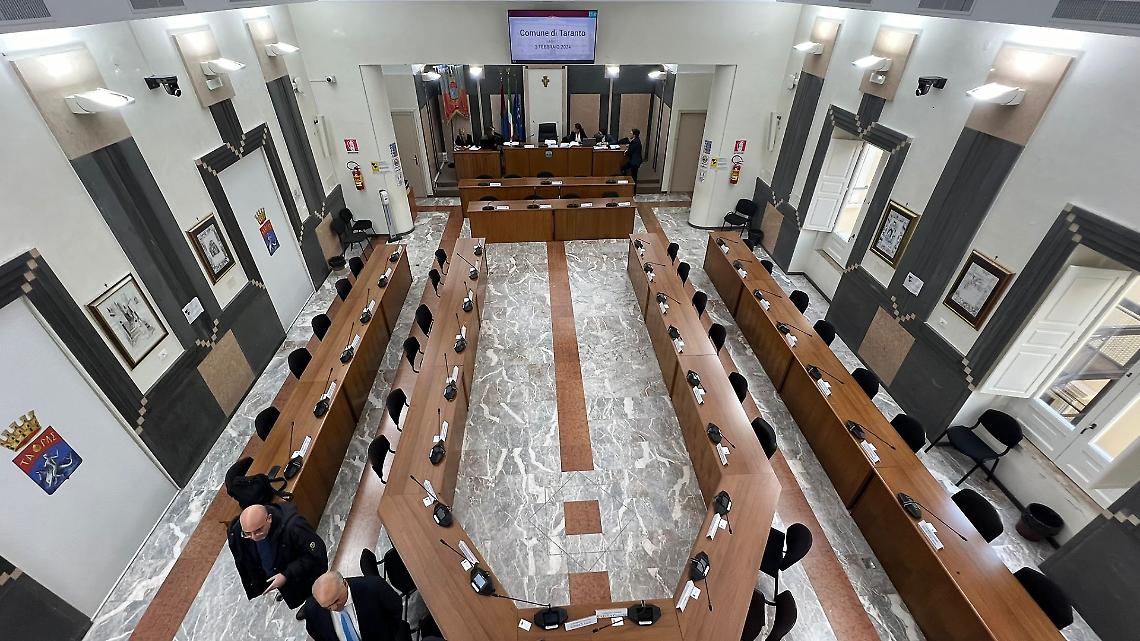 L'aula del consiglio comunale