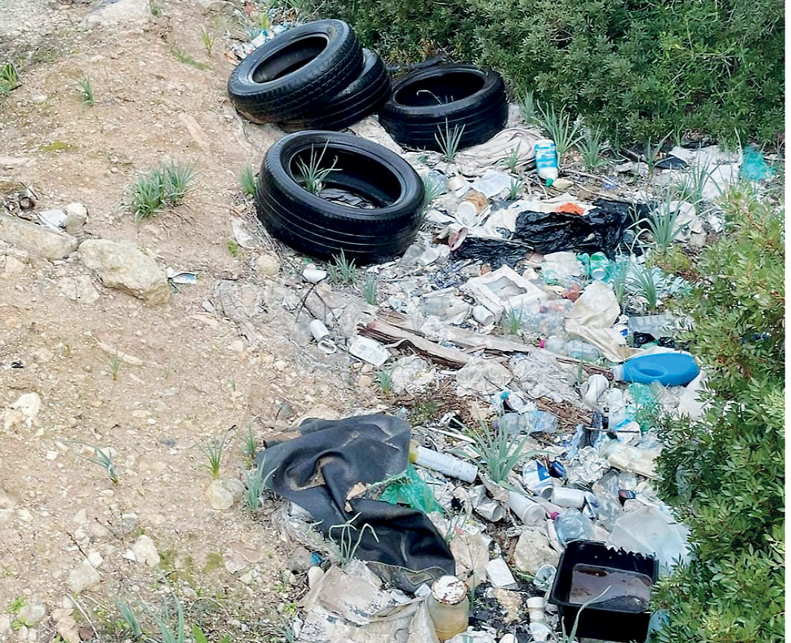 Rifiuti abbanbdonati