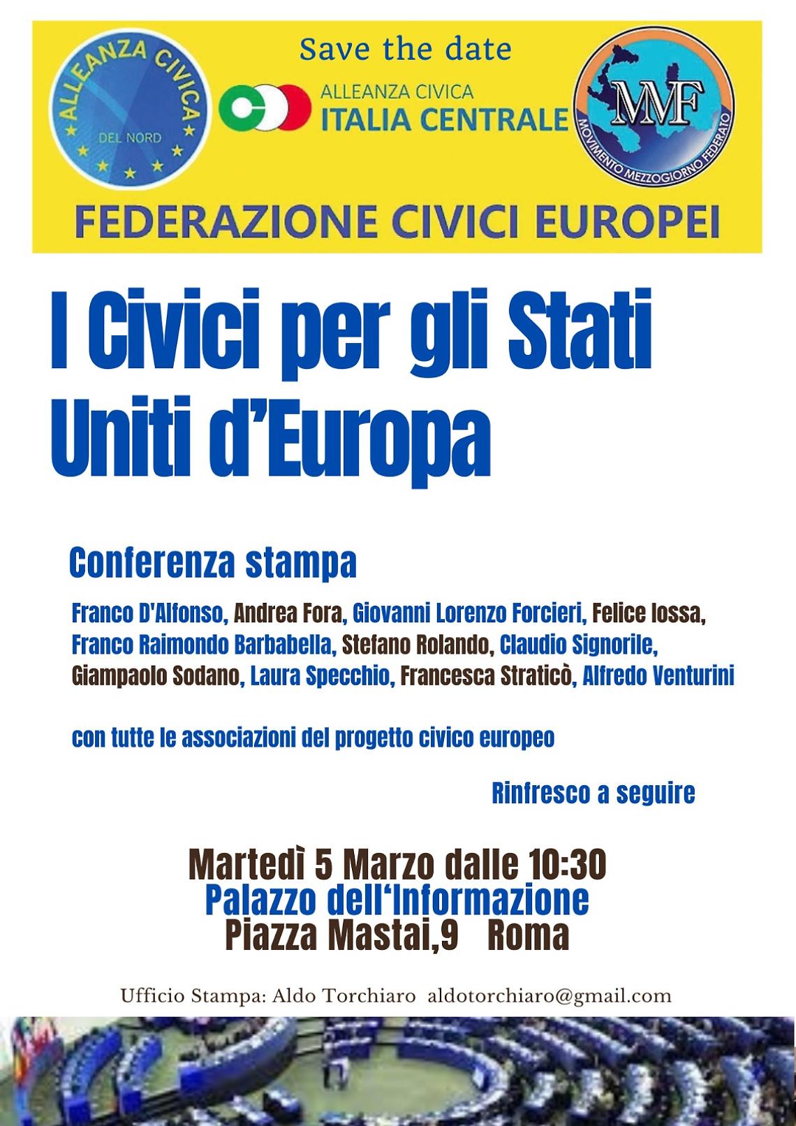 Per gli Stati Uniti d'Europa