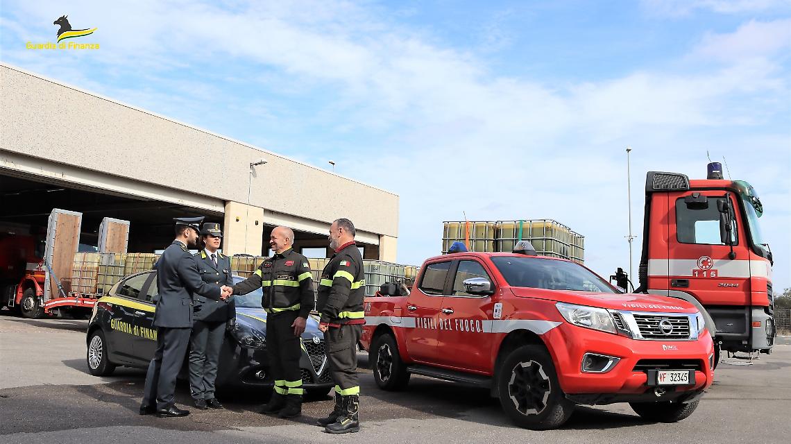Guardia di Finanza e Vigili del Fuoco