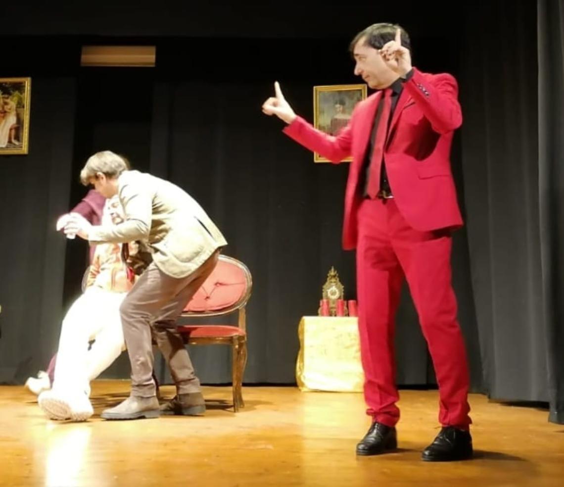 Una foto di scena