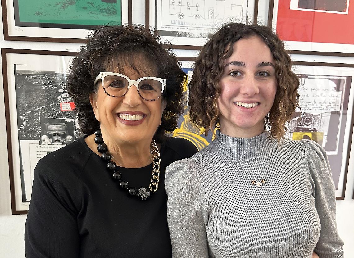 Carmen Galluzzo Motolese con Chiara Santovito