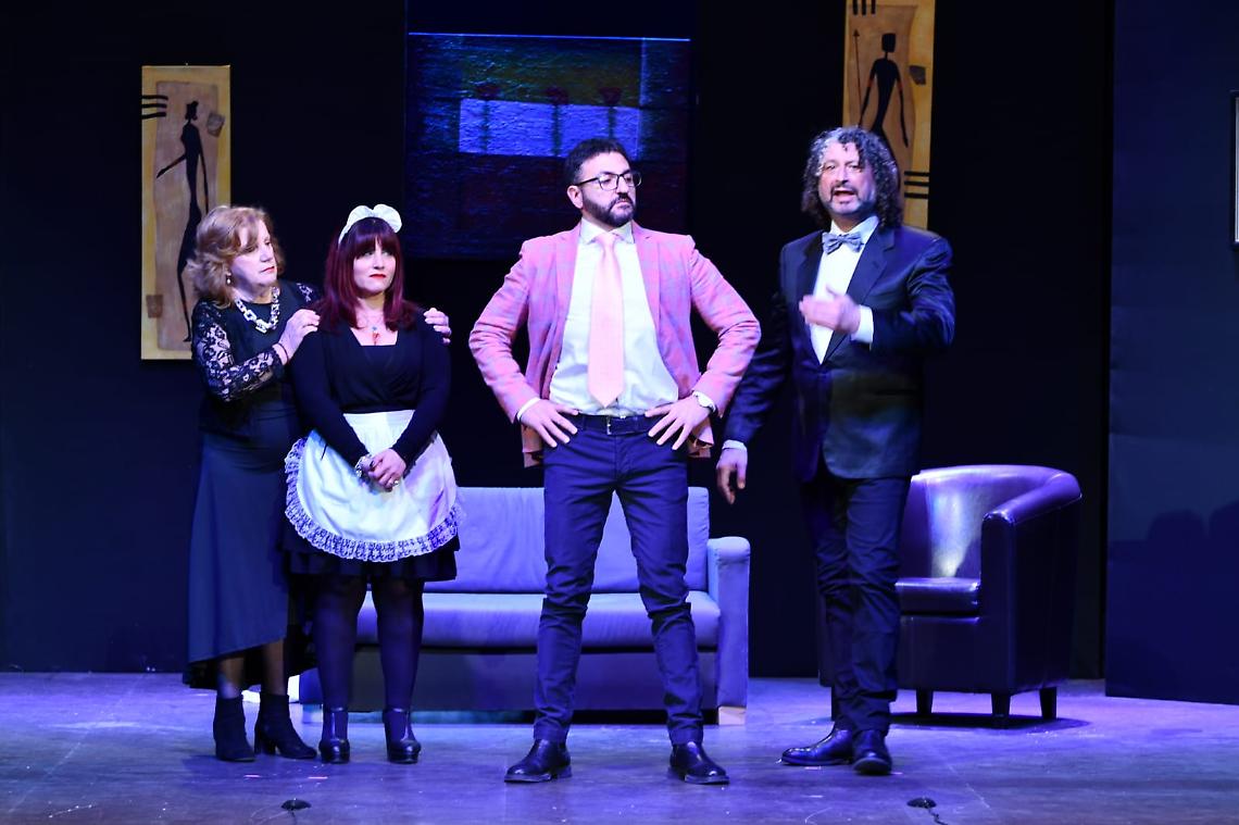 Una foto di scena