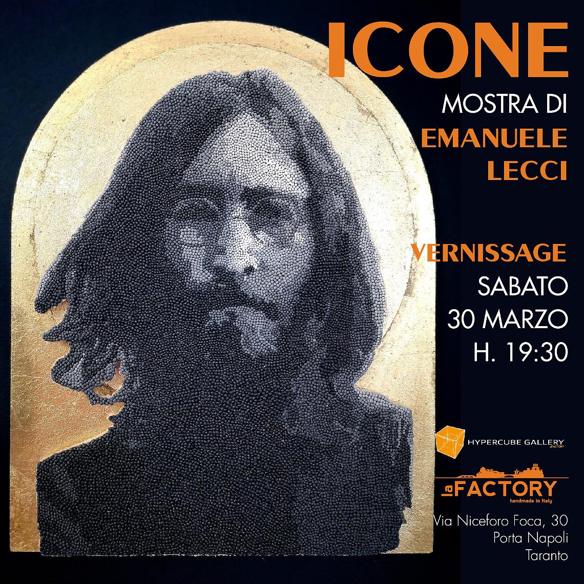  Le opere di Emanuele Lecci in esposizione negli spazi de La Factory