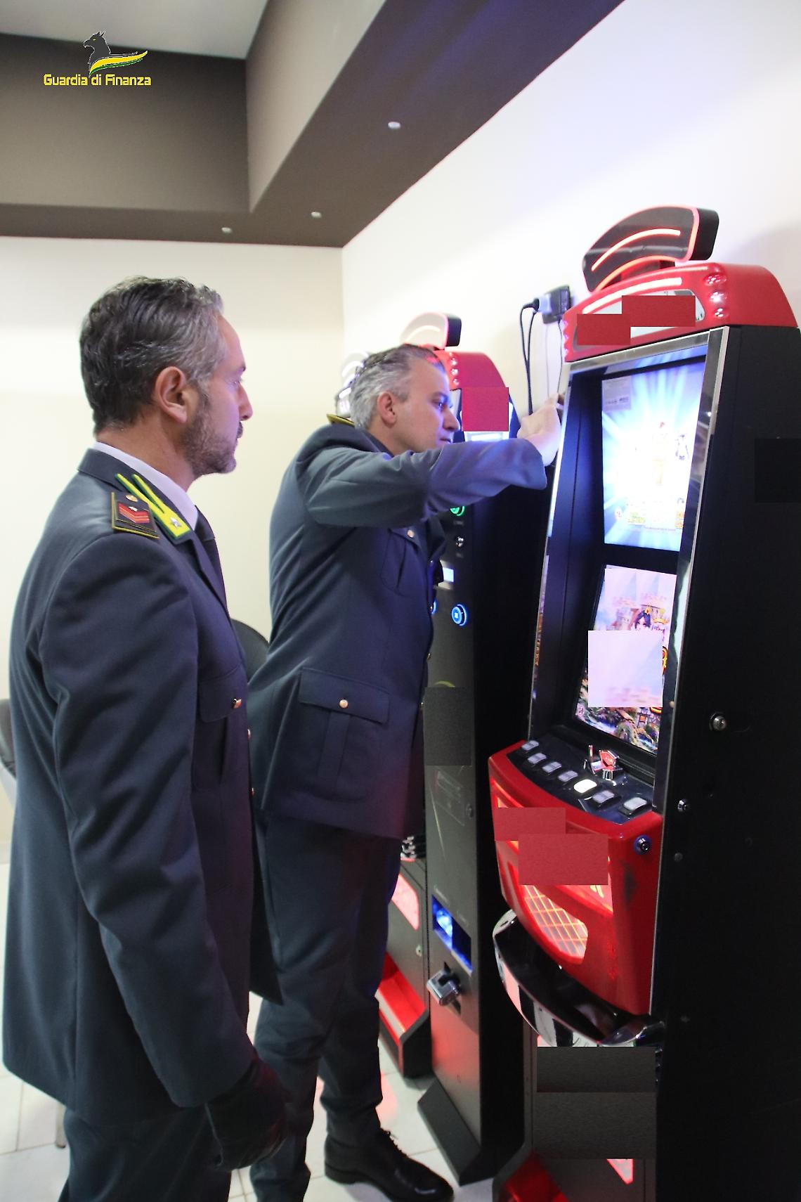 I controlli della Finanza sulle Slot machine