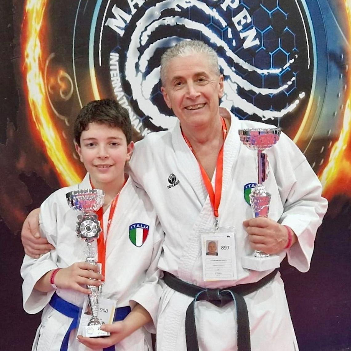 Karate, due tarantini sul podio a Malta