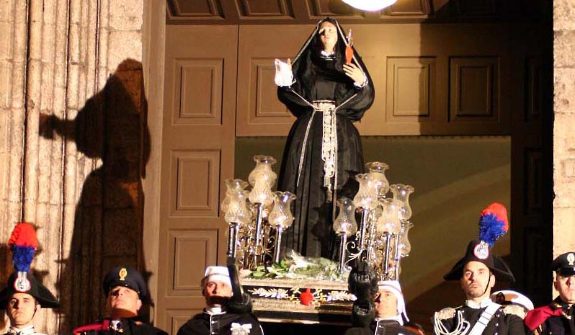 La Processione dell'Addolorata - Settimana Santa